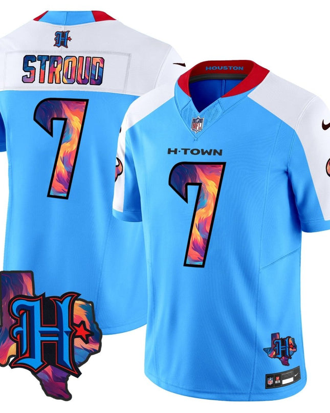 Men's Houston Texans 2024 Special Vapor Limited Jersey - All Stitched HOUTEX_KDZ - KINDOZY