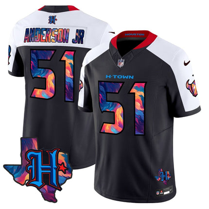 Men's Houston Texans 2024 Special Vapor Limited Jersey - All Stitched HOUTEX_KDZ - KINDOZY
