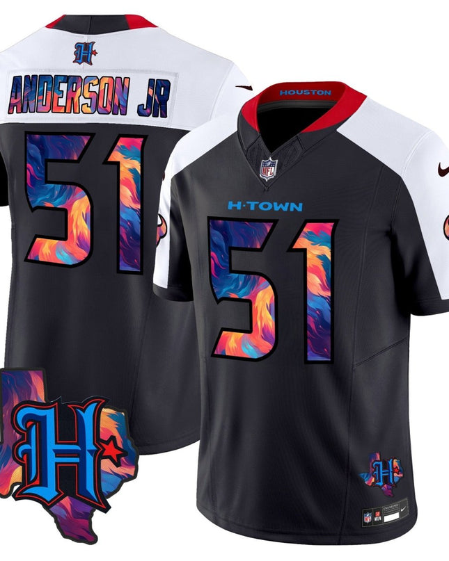 Men's Houston Texans 2024 Special Vapor Limited Jersey - All Stitched HOUTEX_KDZ - KINDOZY