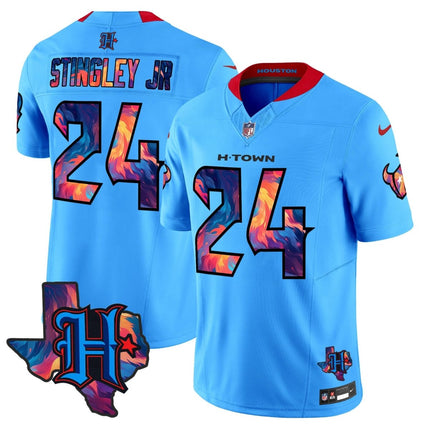 Men's Houston Texans 2024 Special Vapor Limited Jersey - All Stitched HOUTEX_KDZ - KINDOZY