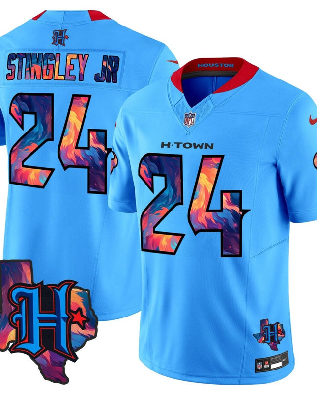 Men's Houston Texans 2024 Special Vapor Limited Jersey - All Stitched HOUTEX_KDZ - KINDOZY