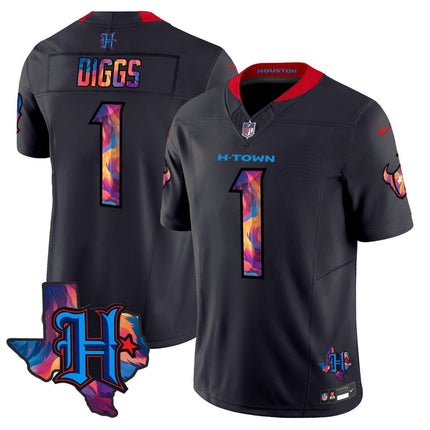 Men's Houston Texans 2024 Special Vapor Limited Jersey - All Stitched HOUTEX_KDZ - KINDOZY