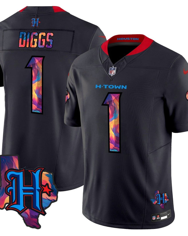 Men's Houston Texans 2024 Special Vapor Limited Jersey - All Stitched HOUTEX_KDZ - KINDOZY