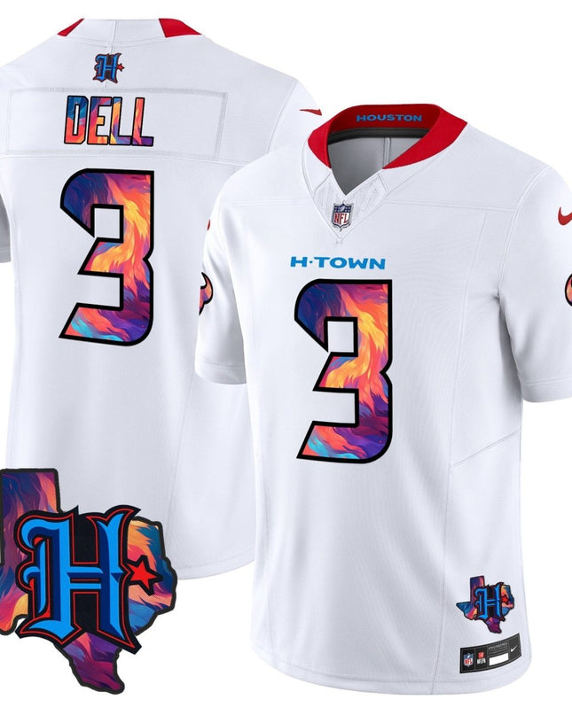 Men's Houston Texans 2024 Special Vapor Limited Jersey - All Stitched HOUTEX_KDZ - KINDOZY