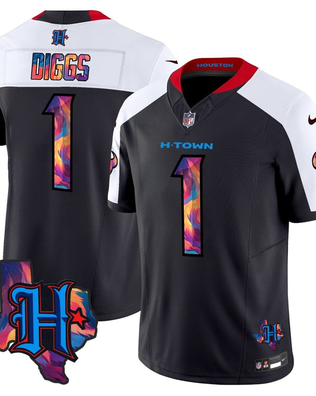 Men's Houston Texans 2024 Special Vapor Limited Jersey - All Stitched HOUTEX_KDZ - KINDOZY