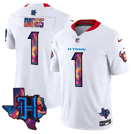 Men's Houston Texans 2024 Special Vapor Limited Jersey - All Stitched HOUTEX_KDZ - KINDOZY