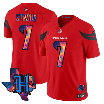 Men's Houston Texans 2024 Special Vapor Limited Jersey - All Stitched HOUTEX_KDZ - KINDOZY