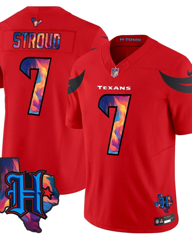 Men's Houston Texans 2024 Special Vapor Limited Jersey - All Stitched HOUTEX_KDZ - KINDOZY