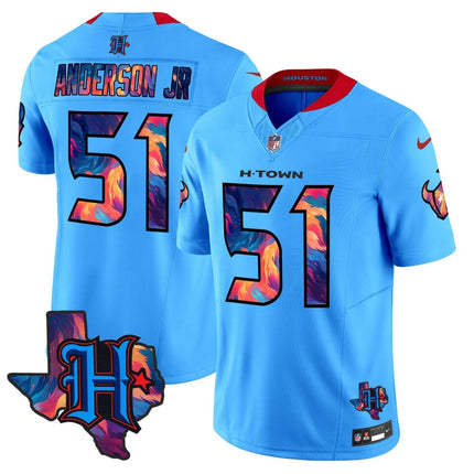 Men's Houston Texans 2024 Special Vapor Limited Jersey - All Stitched HOUTEX_KDZ - KINDOZY
