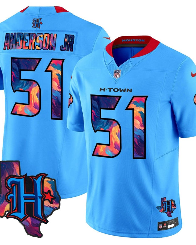Men's Houston Texans 2024 Special Vapor Limited Jersey - All Stitched HOUTEX_KDZ - KINDOZY