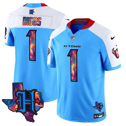 Men's Houston Texans 2024 Special Vapor Limited Jersey - All Stitched HOUTEX_KDZ - KINDOZY