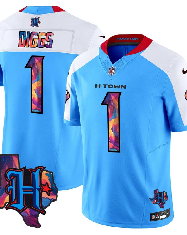 Men's Houston Texans 2024 Special Vapor Limited Jersey - All Stitched HOUTEX_KDZ - KINDOZY