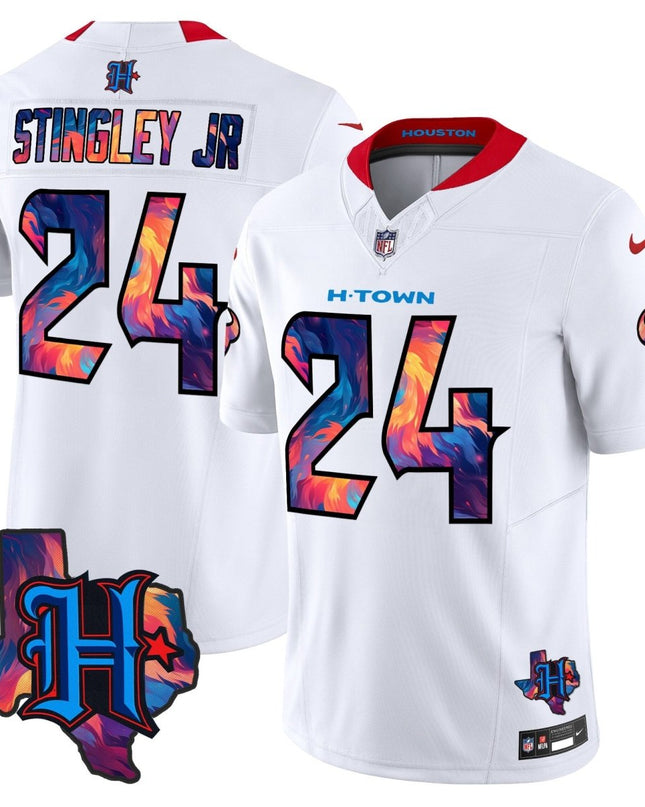 Men's Houston Texans 2024 Special Vapor Limited Jersey - All Stitched HOUTEX_KDZ - KINDOZY