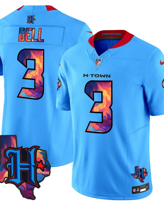 Men's Houston Texans 2024 Special Vapor Limited Jersey - All Stitched HOUTEX_KDZ - KINDOZY