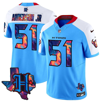 Men's Houston Texans 2024 Special Vapor Limited Jersey - All Stitched HOUTEX_KDZ - KINDOZY