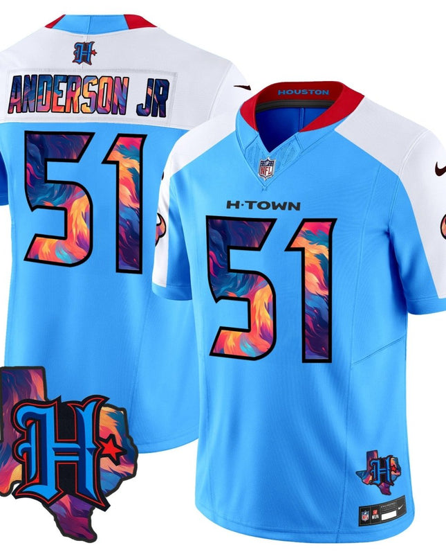 Men's Houston Texans 2024 Special Vapor Limited Jersey - All Stitched HOUTEX_KDZ - KINDOZY