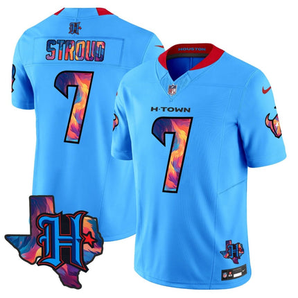 Men's Houston Texans 2024 Special Vapor Limited Jersey - All Stitched HOUTEX_KDZ - KINDOZY
