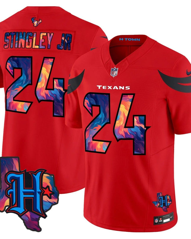 Men's Houston Texans 2024 Special Vapor Limited Jersey - All Stitched HOUTEX_KDZ - KINDOZY