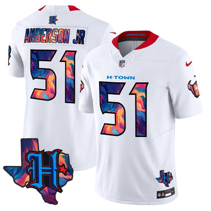 Men's Houston Texans 2024 Special Vapor Limited Jersey - All Stitched HOUTEX_KDZ - KINDOZY