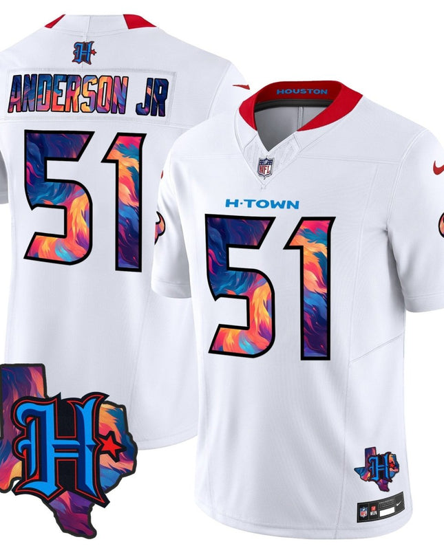 Men's Houston Texans 2024 Special Vapor Limited Jersey - All Stitched HOUTEX_KDZ - KINDOZY