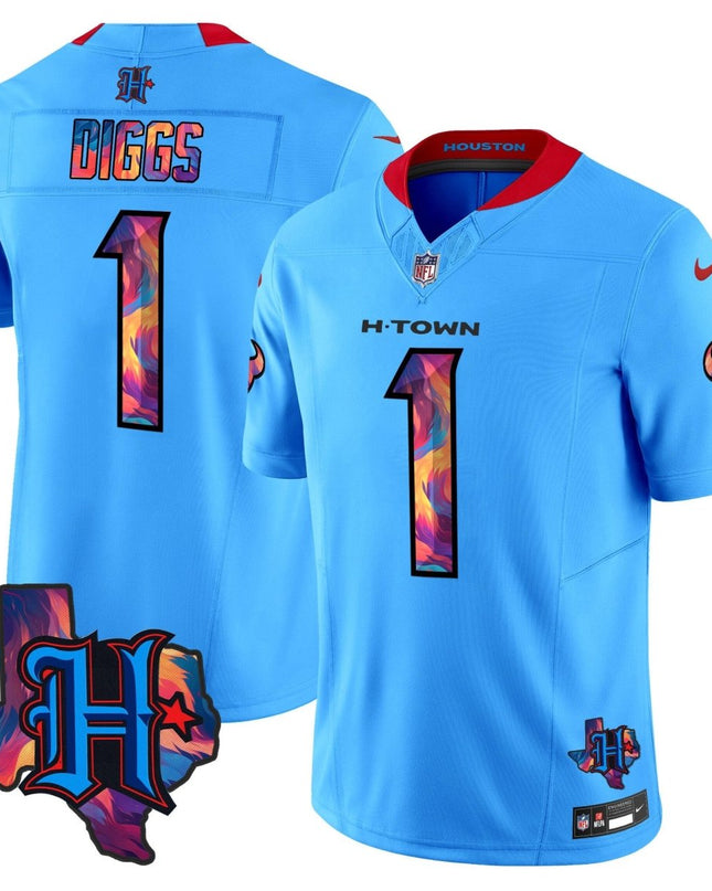 Men's Houston Texans 2024 Special Vapor Limited Jersey - All Stitched HOUTEX_KDZ - KINDOZY