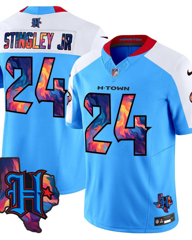Men's Houston Texans 2024 Special Vapor Limited Jersey - All Stitched HOUTEX_KDZ - KINDOZY