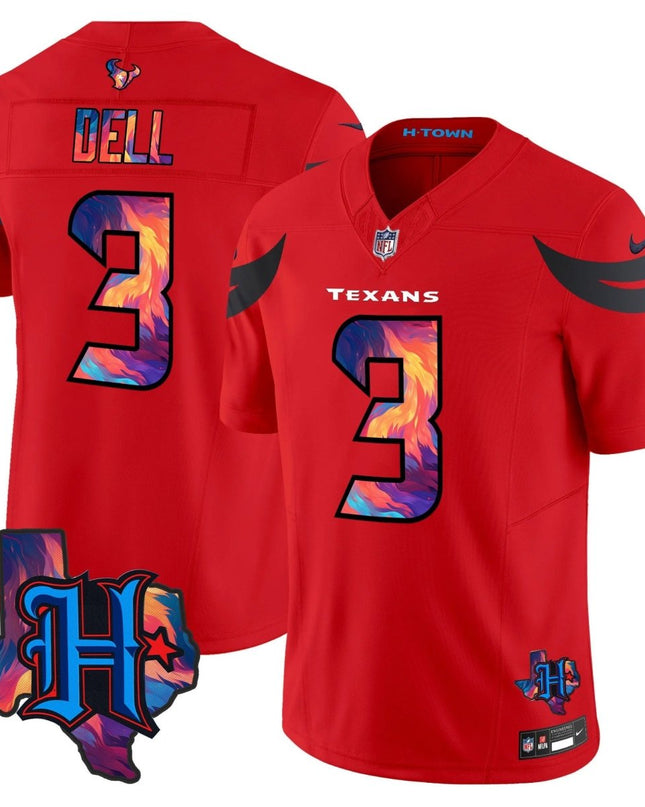 Men's Houston Texans 2024 Special Vapor Limited Jersey - All Stitched HOUTEX_KDZ - KINDOZY