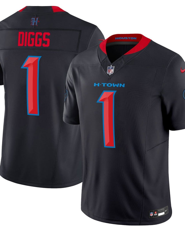 Men's Houston Texans 2024 Vapor Limited Jersey - All Stitched HOUTEX_KDZ - KINDOZY