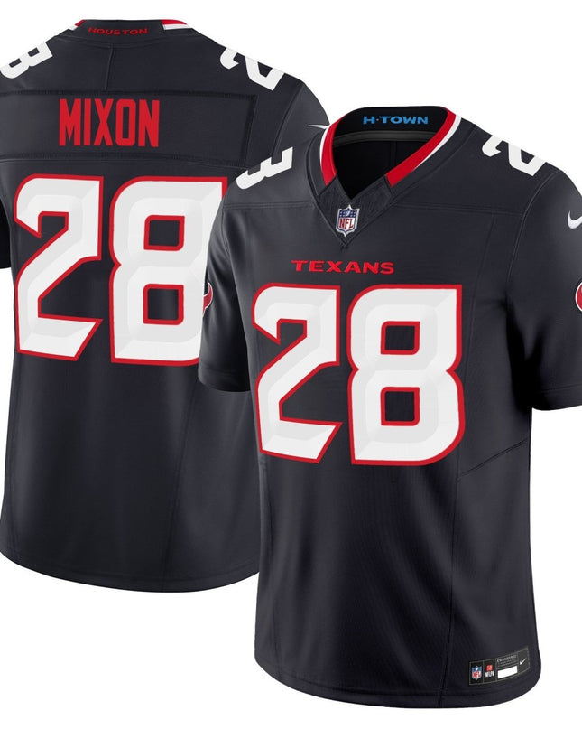 Men's Houston Texans 2024 Vapor Limited Jersey - All Stitched HOUTEX_KDZ - KINDOZY