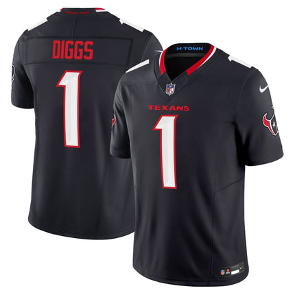 Men's Houston Texans 2024 Vapor Limited Jersey - All Stitched HOUTEX_KDZ - KINDOZY