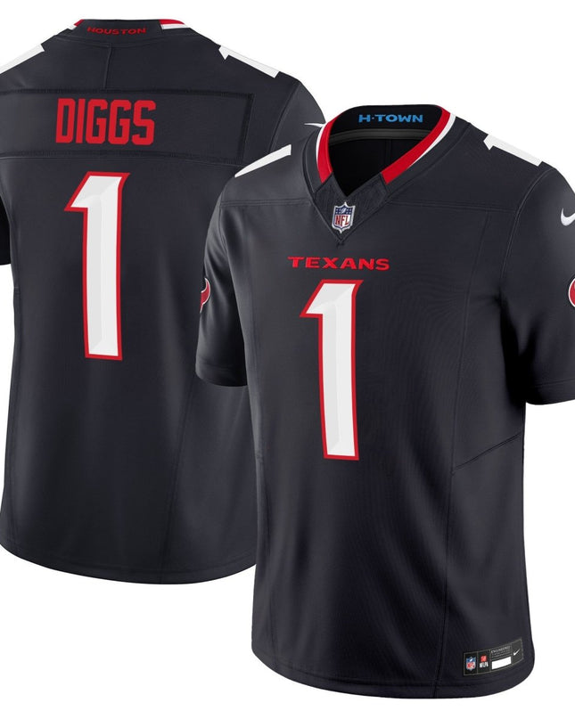 Men's Houston Texans 2024 Vapor Limited Jersey - All Stitched HOUTEX_KDZ - KINDOZY