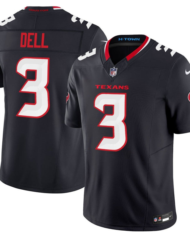 Men's Houston Texans 2024 Vapor Limited Jersey - All Stitched HOUTEX_KDZ - KINDOZY