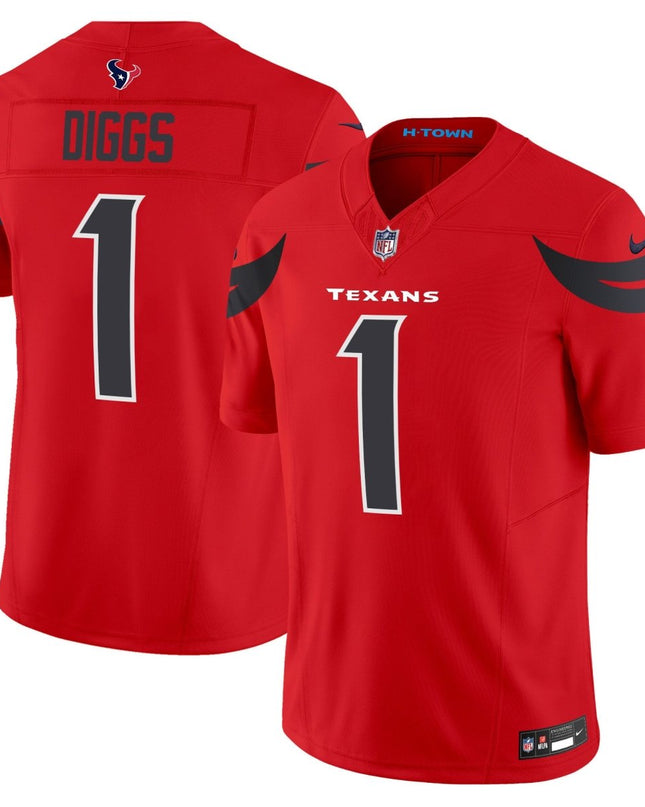 Men's Houston Texans 2024 Vapor Limited Jersey - All Stitched HOUTEX_KDZ - KINDOZY