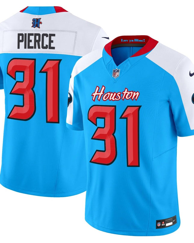 Men's Houston Texans 2024 Vapor Limited Jersey V4 - All Stitched HOUTEX_KDZ - KINDOZY