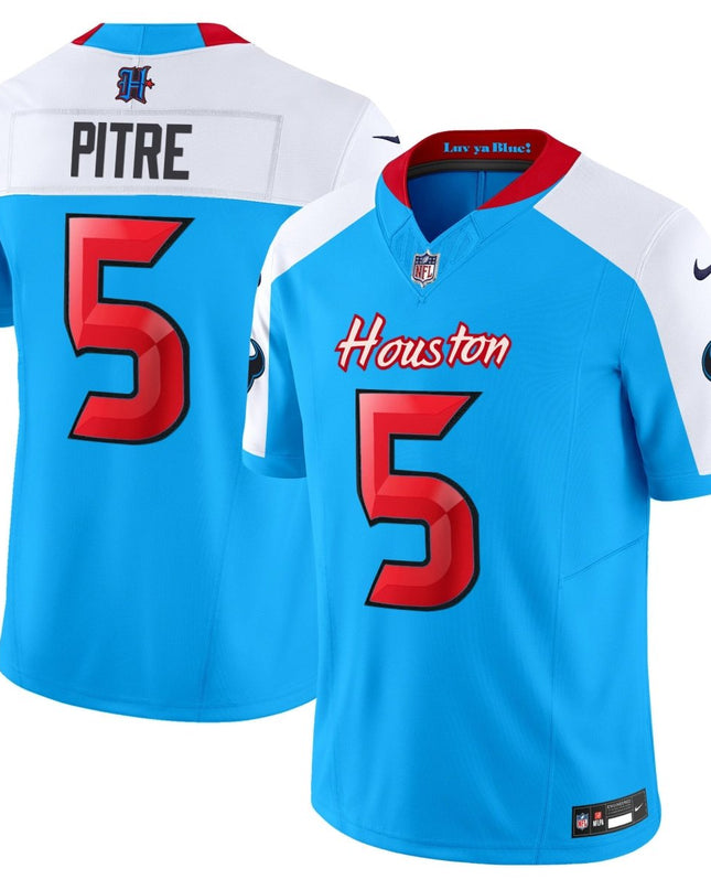 Men's Houston Texans 2024 Vapor Limited Jersey V4 - All Stitched HOUTEX_KDZ - KINDOZY