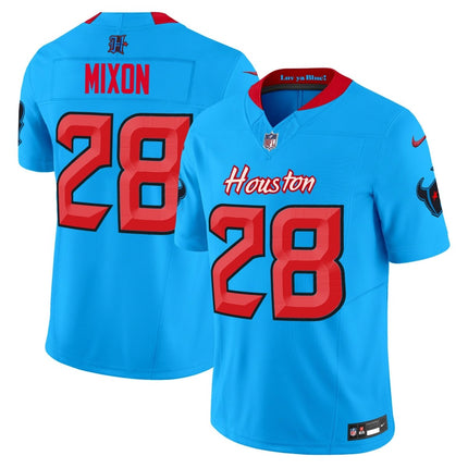 Men's Houston Texans 2024 Vapor Limited Jersey V4 - All Stitched HOUTEX_KDZ - KINDOZY