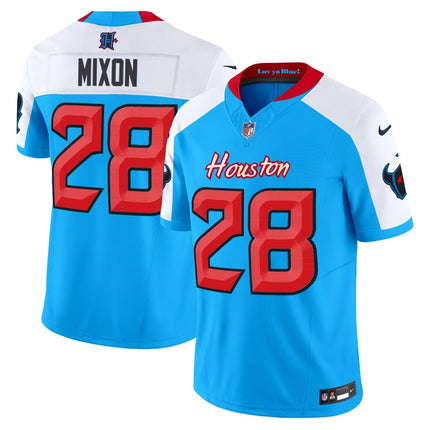 Men's Houston Texans 2024 Vapor Limited Jersey V4 - All Stitched HOUTEX_KDZ - KINDOZY