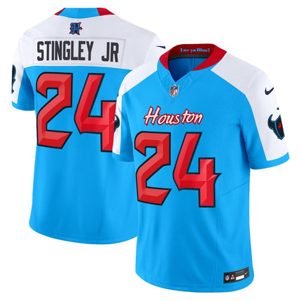 Men's Houston Texans 2024 Vapor Limited Jersey V4 - All Stitched HOUTEX_KDZ - KINDOZY