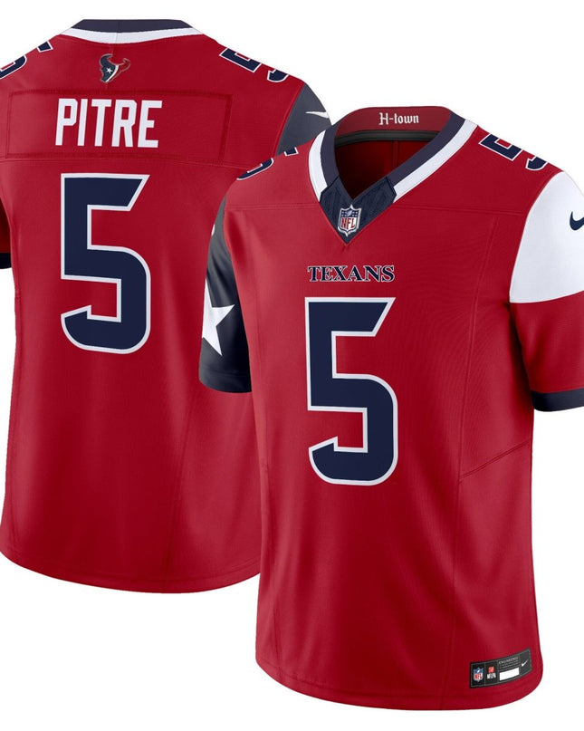 Men's Houston Texans 2024 Vapor Limited Jersey V5 - All Stitched HOUTEX_KDZ - KINDOZY