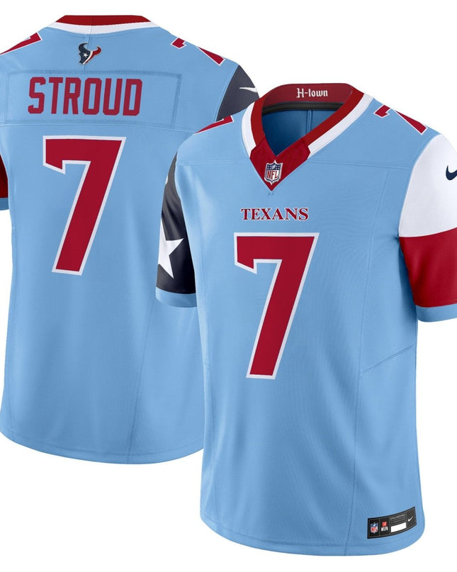Men's Houston Texans 2024 Vapor Limited Jersey V5 - All Stitched HOUTEX_KDZ - KINDOZY