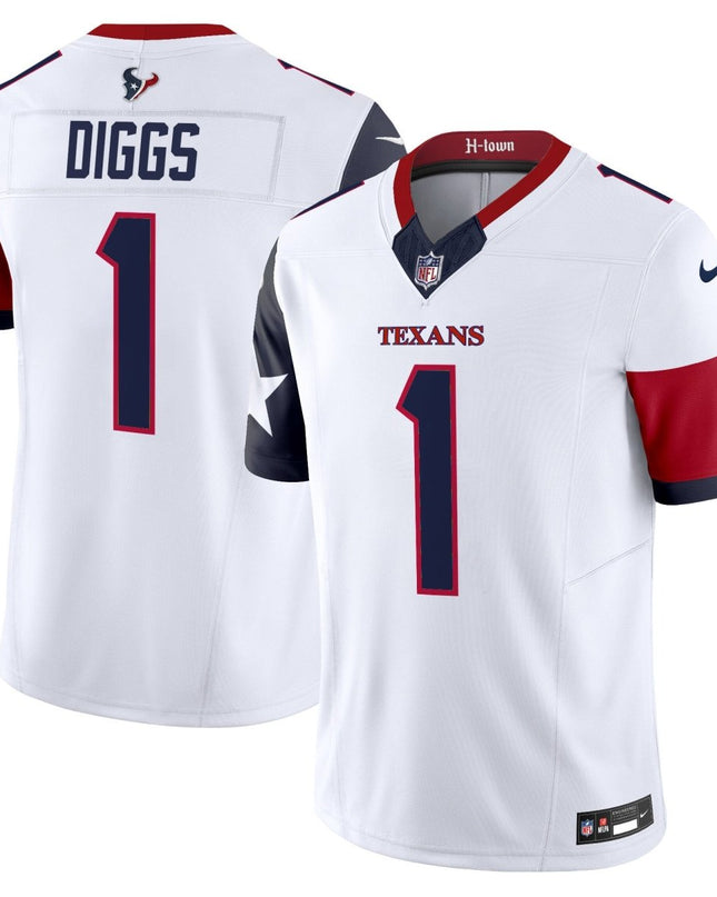 Men's Houston Texans 2024 Vapor Limited Jersey V5 - All Stitched HOUTEX_KDZ - KINDOZY