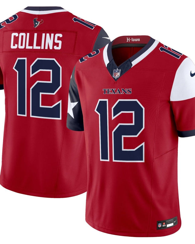 Men's Houston Texans 2024 Vapor Limited Jersey V5 - All Stitched HOUTEX_KDZ - KINDOZY