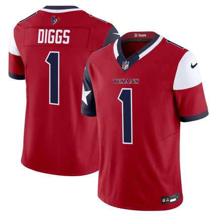 Men's Houston Texans 2024 Vapor Limited Jersey V5 - All Stitched HOUTEX_KDZ - KINDOZY