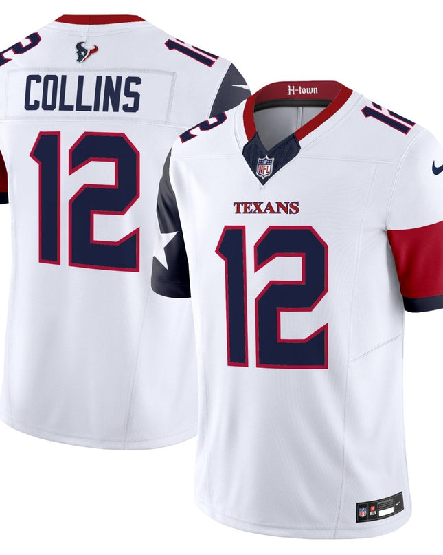 Men's Houston Texans 2024 Vapor Limited Jersey V5 - All Stitched HOUTEX_KDZ - KINDOZY
