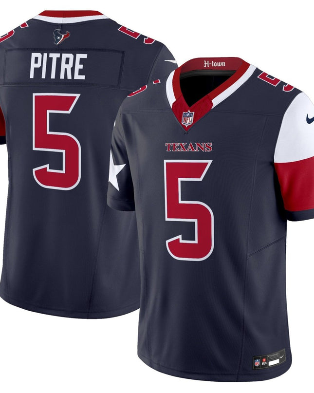 Men's Houston Texans 2024 Vapor Limited Jersey V5 - All Stitched HOUTEX_KDZ - KINDOZY