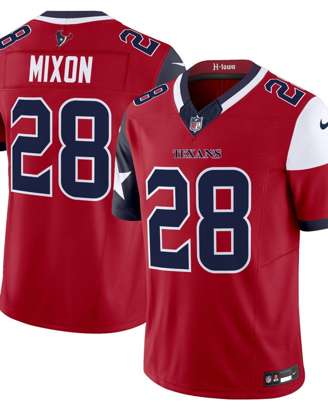 Men's Houston Texans 2024 Vapor Limited Jersey V5 - All Stitched HOUTEX_KDZ - KINDOZY