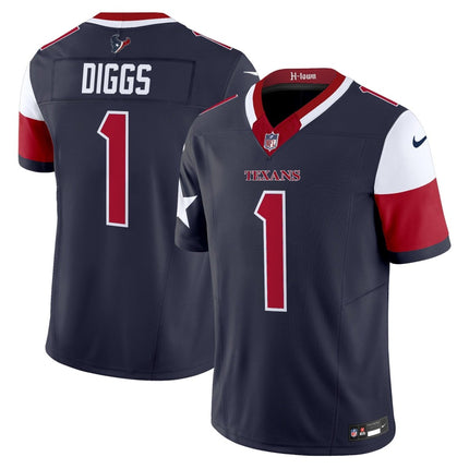 Men's Houston Texans 2024 Vapor Limited Jersey V5 - All Stitched HOUTEX_KDZ - KINDOZY