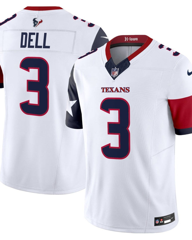Men's Houston Texans 2024 Vapor Limited Jersey V5 - All Stitched HOUTEX_KDZ - KINDOZY
