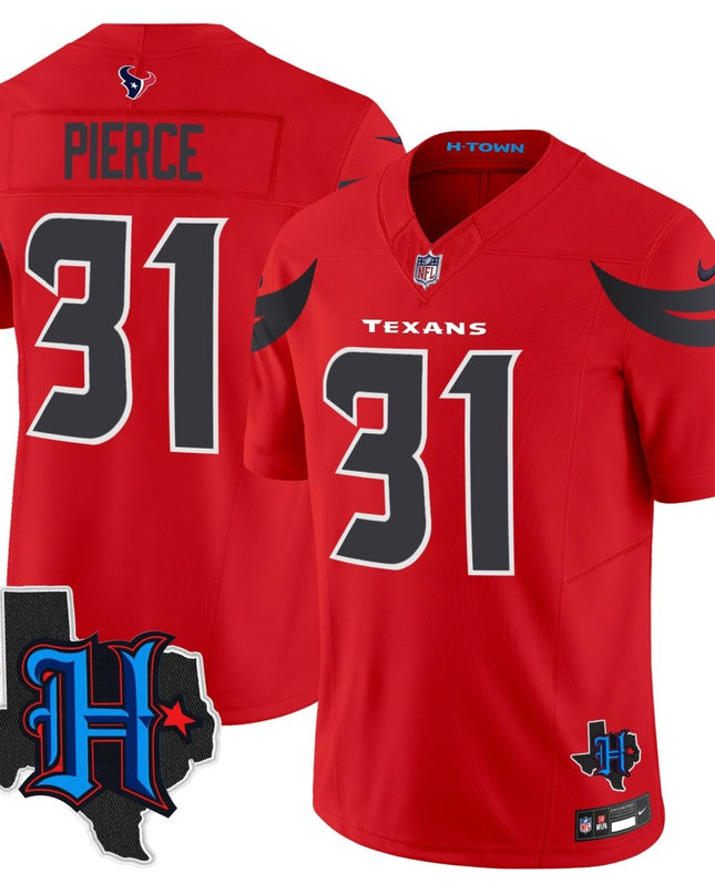 Men's Houston Texans 2025 Texas Patch Vapor Limited Jersey - All Stitched HOUTEX_KDZ - KINDOZY
