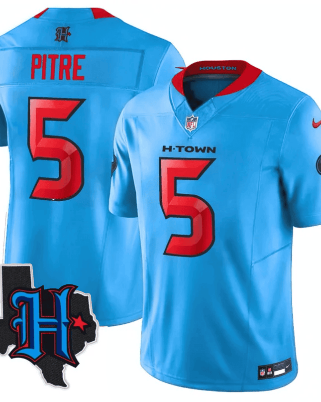 Men's Houston Texans 2025 Texas Patch Vapor Limited Jersey - All Stitched HOUTEX_KDZ - KINDOZY